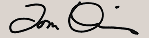Tom Davis signature