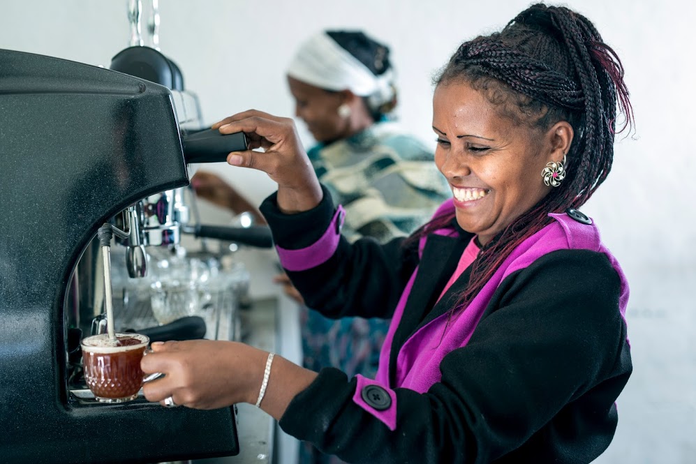 coffee, barista, ethiopia