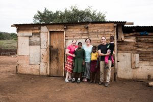 North American partners visiting friends in Eswatini