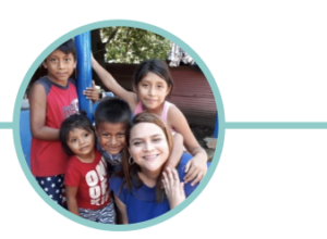 Guatemalan Country Director with children