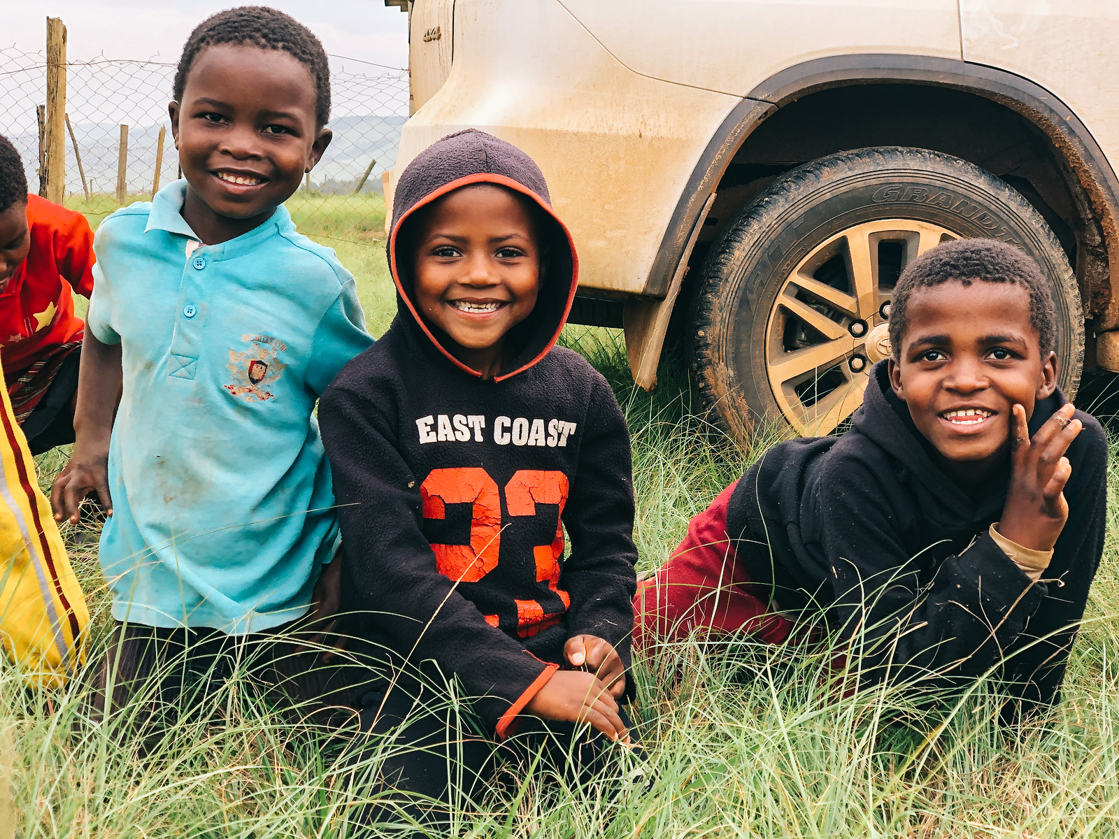 Three children in eswatini