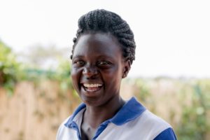 Portrait of Woman Smiling in Uganda