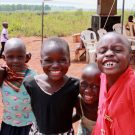 Kakira children smiling